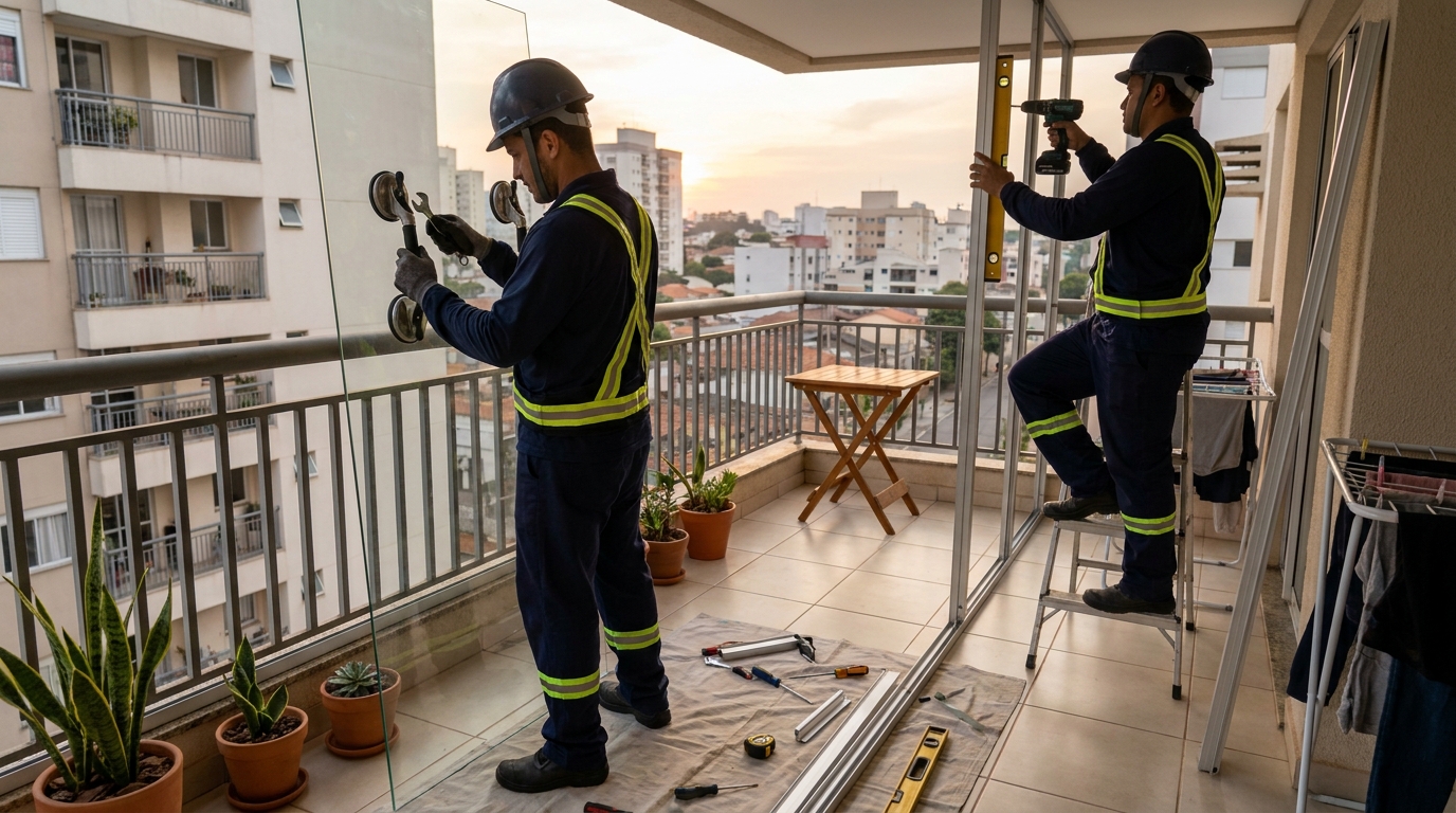 Divisórias em Vidro no Jardim Glória, Juiz de Fora‑MG