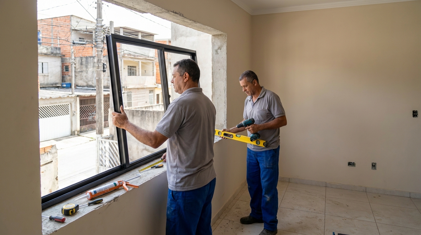 Esquadrias de Alumínio no Progresso, Juiz de Fora‑MG