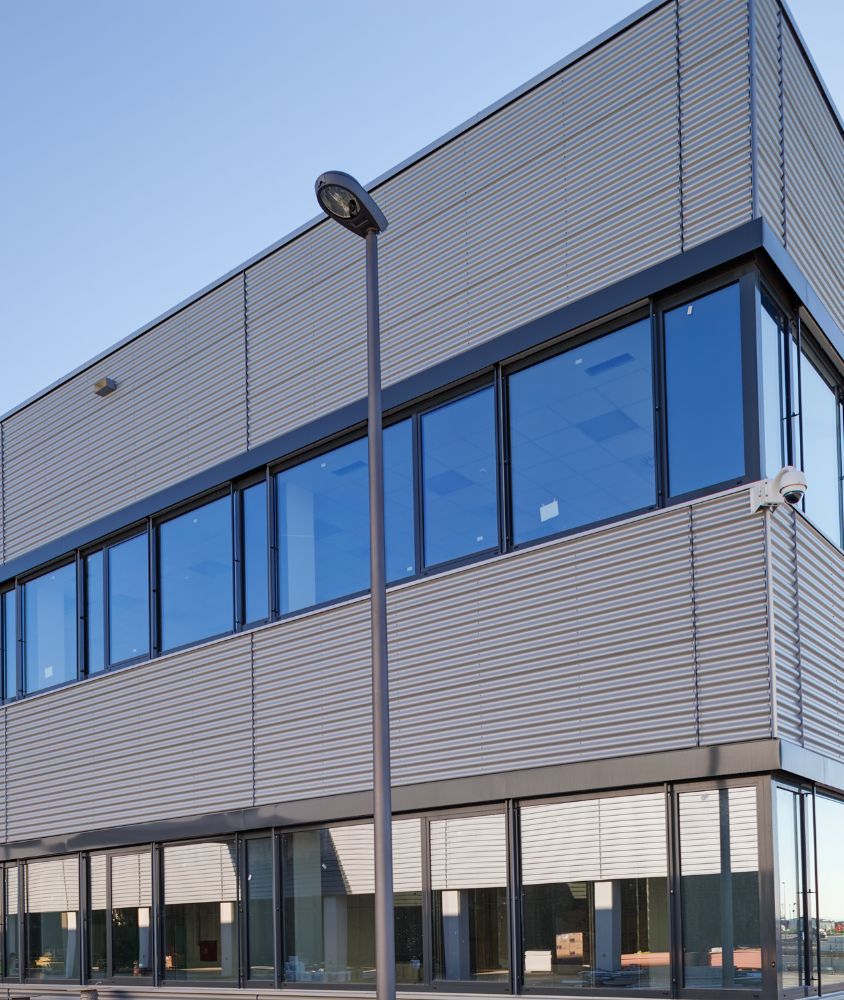 fachada de vidro em Juiz de Fora